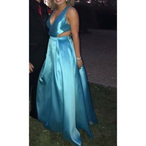 Jovani Blue Prom Dress 👗